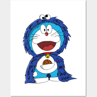 Doraemon Cookie T-Shirt Posters and Art